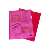 Filemode Poly View Folders, Red, Letter, 60 Pack-Poly View Folders