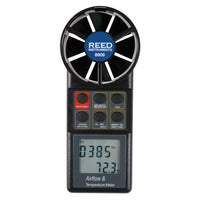 REED 8906-NIST Vane Thermo-Anemometer, CFM (Air Volume)-Measures air volume, air velocity and temperature.