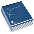 Merangue Writing Pads - College Ruled - 8" x 10" - White - 100 Sheets - 6 Pack-20-pound, 55 GSM paper for everyday use; FSC certified