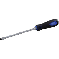 Gray Tools Slotted Hex Shank, Comfort Grip Screwdriver, 7" Blade Length, .05 X 5/16" Tip-Blade length (inches): 7"