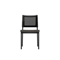 CB Office Ace Multi-Purpose Armless Stacking Chairs - Black - 4 Pack-Multi-Purpose Armless Stacking Chairs