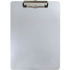 JAM Paper Aluminum Clipboards, 9" x 13", Silver, (331ALCsi)-Silver