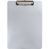JAM Paper Aluminum Clipboards, 9" x 13", Silver, (331ALCsi)-Silver