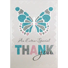 Rosedale 5-1/2" x 8" An Extra-Special Thank You Greeting Cards And Envelopes, 6 Pack (19895)-Printed on premium uncoated card stock