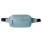 Nicci Waist Bag with Web Strap - Powder Blue-Belt Bag