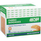 Safecross Fabric Bandages - 600 Pack-Length: 1-1/2"