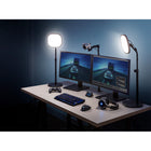 Elgato Key Light Air - Black-Telescopic pole and ball head allow full adjustability