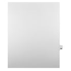Mark Maker Legal Tabs - Letter Size - White - 1/25th cut - 25 tabs per package - 5 packages Pack - Number 118-White Single Tabs