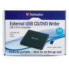 Verbatim External USB CD and DVD Writer-Includes USB Type -C adapter