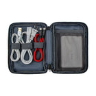 JCPal Casense Lite Accessories Organizer, Grey-Ample storage space, approximately 17 x 12 x 5cm
