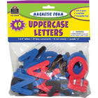 Teacher Created Resources Magnetic Foam Uppercase Letters - Grades Pre School+ - 40 Pack-Age group and grade: Ages 3 - 9 and grades pre school+