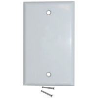 Digiwave Blank Wall Plate with Screws, 0.1" x 2.8" x 4.5", White-Digiwave Blank Wall Plate w/Screws is reliable