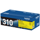 Brother TN310 Standard-Yield Yellow Toner Cartridge-Yields up to 1,500 pages