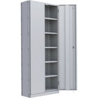 Metalware RK856 Boltless Shelving Unit, 7-Shelves, 36" x 18" x 76", Light Grey-Adjustable shelving system that provides high strength, yet economical storage capacity for your needs