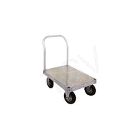 Magliner Aluminum Platform Truck, Deck Width: 30", Deck Finish: Treadplate Deck (PTK3060T1-Q)-Deck Width: 30"