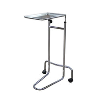 Drive Medical Double Post Mayo Instrument Stand-Chrome, Steel