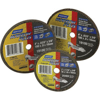 Portable Small Diameter Reinforced Cut-off Wheels, Norzon Plus Type 01, 12 Pack-Qty/Pk - 12