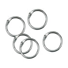 Staples 1-1/2" Loose Leaf Rings - Silver - 12 Pack-Low-cost loose-leaf binding