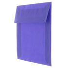 JAM Paper 6 x 6 Square Envelopes, Purple Translucent Vellum, 50 Pack (PACV517I)-Blank interior for personalized message