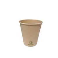Eco-Packaging 10 oz Bamboo Fibre Hot Cup - 1000 Pack-Made from top quality bamboo fibre and PE Lined