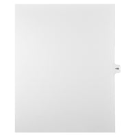 Mark Maker Legal Tabs - Letter Size - White - 1/15th cut - 25 tabs per package - 5 packages Pack - Number 143-White Single Tabs