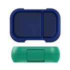 Bentgo Kids Snack Leak-Proof Container - Green/Navy-What You Get: Bentgo Kids Snack outer shell, compartment food tray, industry-leading 2 Year Warranty, and caring customer support.