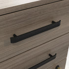 Sauder Affirm 3-Drawer Mobile Pedestal - Hudson Elm-Hidden casters for easy mobility and option for rearrangement around the office