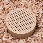 Decent Living Wooden Bluetooth Speaker - Round - Dot-Stylish and durable beech wood body