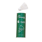 Champion Sports Plastic Indoor Shuttlecocks, White (CHSSHP15)-Badminton shuttlecocks