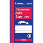 Blueline Auto Expenses Notebook, Bilingual-Use to keep track of your car mileage and fuel expenses over a 12-month period for accurate record keeping