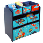 Danawares Outer Space Wooden Storage Bins - Blue-Wooden finish that complements your kids' room decor