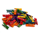 Time 4 Crafts Colored Craft Clothes Pins, 1 x 0.25 inches, Multicolor, 540 Pieces-Packaging: includes a total of 540 pieces (12 packs of 45 assorted craft clothes pins)