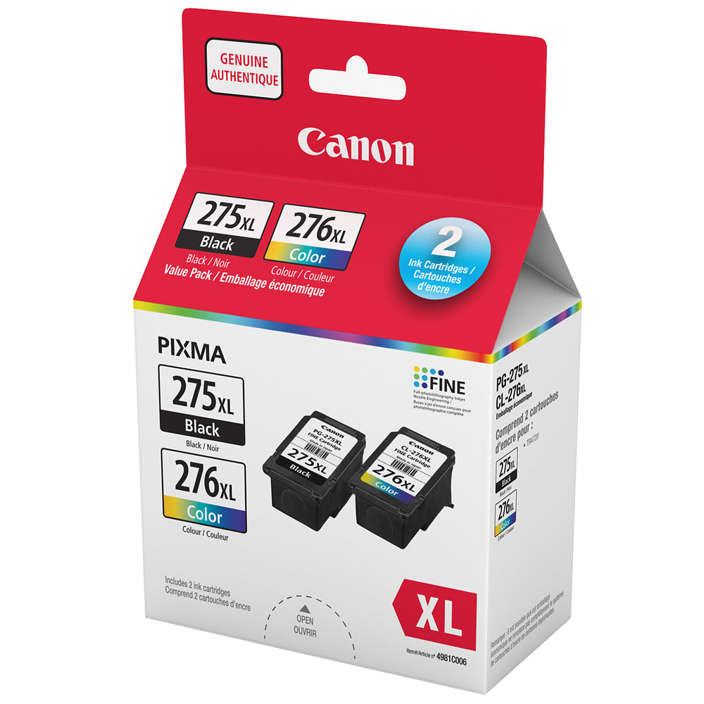 Canon PG-275XL / CL-276XL Value Pack | staples.ca