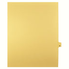 Mark Maker Legal Tabs - Letter Size - Buff - 1/25th cut - 25 tabs per package - 5 packages Pack - Number 92-Buff Single Tabs