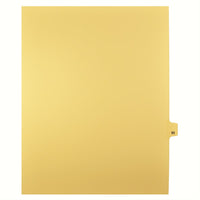 Mark Maker Legal Tabs - Letter Size - Buff - 1/25th cut - 25 tabs per package - 5 packages Pack - Number 92-Buff Single Tabs