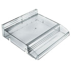 Azar Displays Modular Adjustable Plastic Cosmetic Tray with Tester Tray, 2 Pack (225840)-Made from plastic
