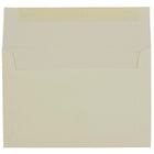 JAM Paper A8 Invitation Envelopes, 5.5 x 8.125, Strathmore Ivory Laid, 250 Pack (90810172H)-Blank interior for personalized message