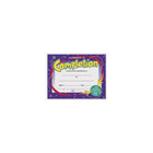 Trend Enterprises 8 1/2" x 11" Certificate of Completion, 180 Pack (T-2963)-Colour: White