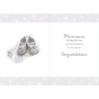 Rosedale 5-1/2" x 8" For a Special Baby's Christening Day Greeting Cards And Envelopes, 12 Pack (15411)-Card shop quality greeting cards