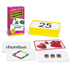 Trend Enterprises Skill Drill Flash Cards, Colour, Shape and Number (T-53011)-Usage ideas: Photos for teaching 10 Colours and 10 shapes and numbers to 25