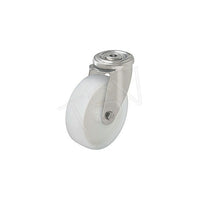 Blickle Nylon Caster, Wheel Diameter: 5", Caster Type: Swivel, Wheel Material: Nylon, 2 Pack (LER-PO 125G)-Wheel Diameter: 5"
