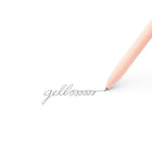 Poppin Retractable Gel Lux Pens - 0.7mm - Blush - 6 Pack-6 Pack