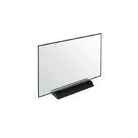 Azar Acrylic Frame Sign Holder On Weighted Black Base, 11" x 8.5", 2 Pack (108804)-Sign Holder