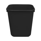 Globe Commercial Products Soft Wastebasket - 39 L - Black - 4 Pack-Allows for convenient deskside waste management