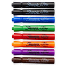 Sharpie Flip Chart Markers Water Based - Bullet Tip - Assorted Colours - 8 Pack-Water-based ink formula will not bleed through flip chart paper 