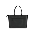 Bugatti Saffiano Tote - 11" x 16" x 6" - Black-Coordinating accessory pouch