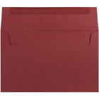 JAM Paper A10 Invitation Envelopes, 6 x 9.5, Dark Red, 250 Pack (157468H)-Blank interior for personalized message
