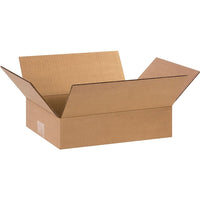 Staples Corrugated Shipping Box - 12" L x 9" W x 3" H - Kraft - 25 Pack-Pack of 25 corrugated shipping boxes for convenient and cost-effective packaging solutions