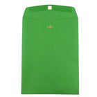 JAM Paper 9" x 12" Recycled Open End Catalog Envelopes with Clasp Closure, Green, 25 Pack (92912a)-9" x 12"