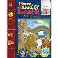 eBook: Carson Dellosa Publishing Listen - Read - & Learn - Volume 3-Four best-loved and richly illustrated children's stories
